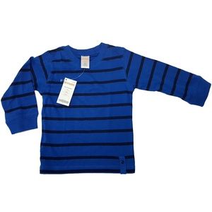 Gymboree  Long sleeve shirt blue stripes 18-24 mon